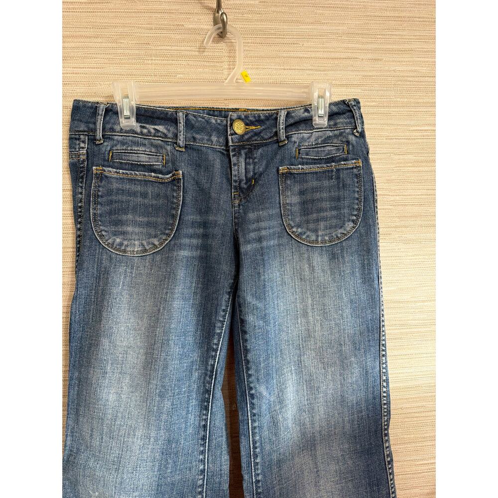 American Eagle Jeans Vintage Y2K Wide Leg women's size 10 - Picture 2 of 5